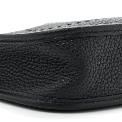 Hermes Taurillon Clemence Evelyne TPM Black 10 of 10