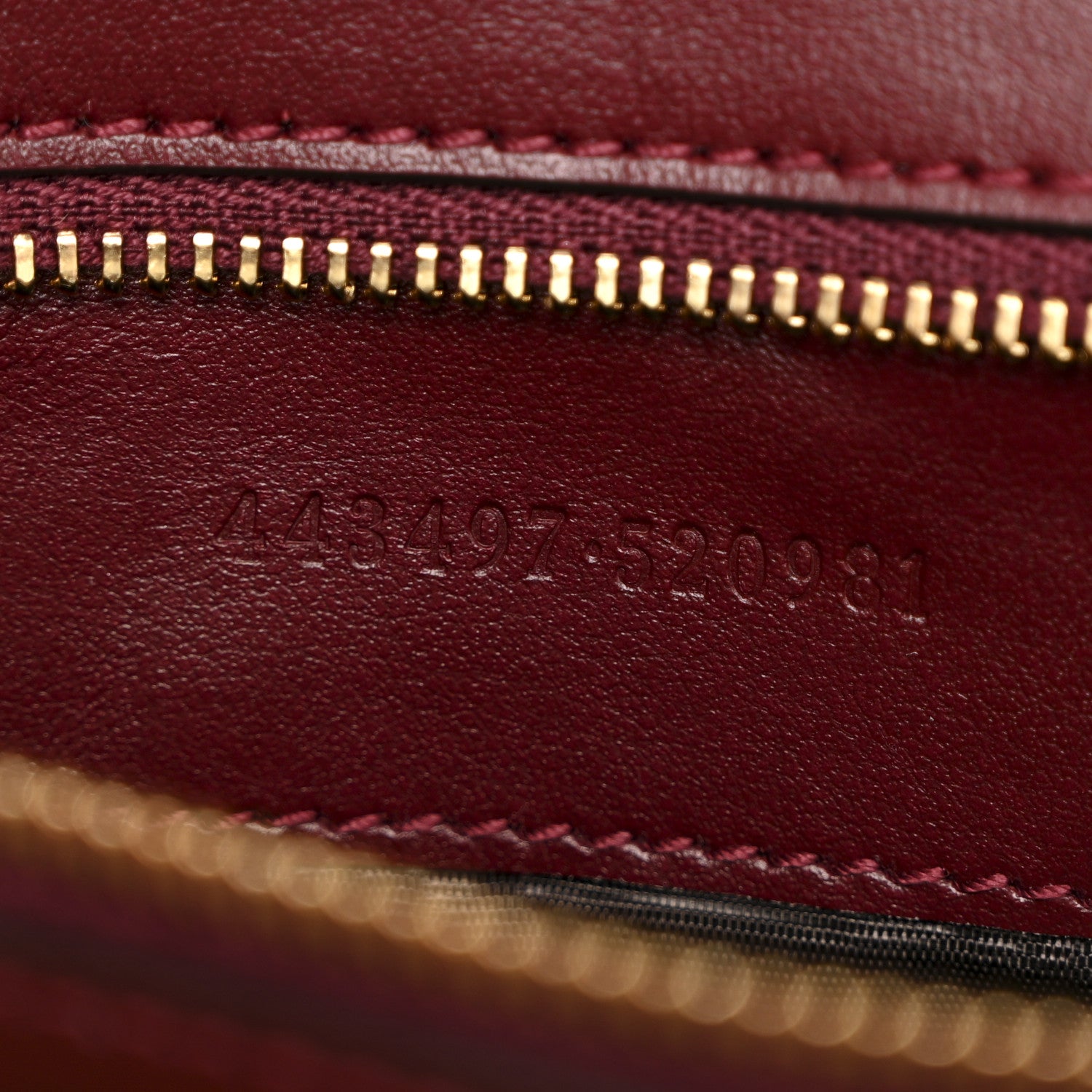 Gucci Calfskin Matelasse Medium GG Marmont Shoulder Bag Rosso Ancora Red 7 of 11
