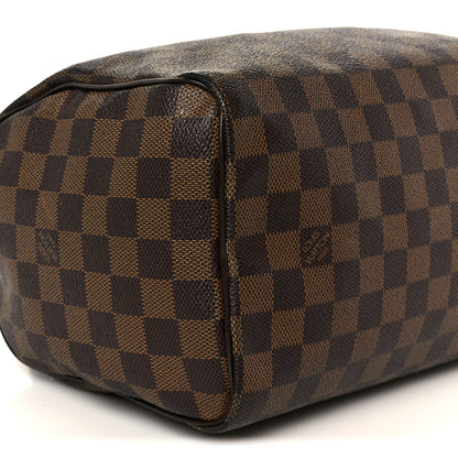 Louis Vuitton Damier Ebene Speedy 25 11 of 12
