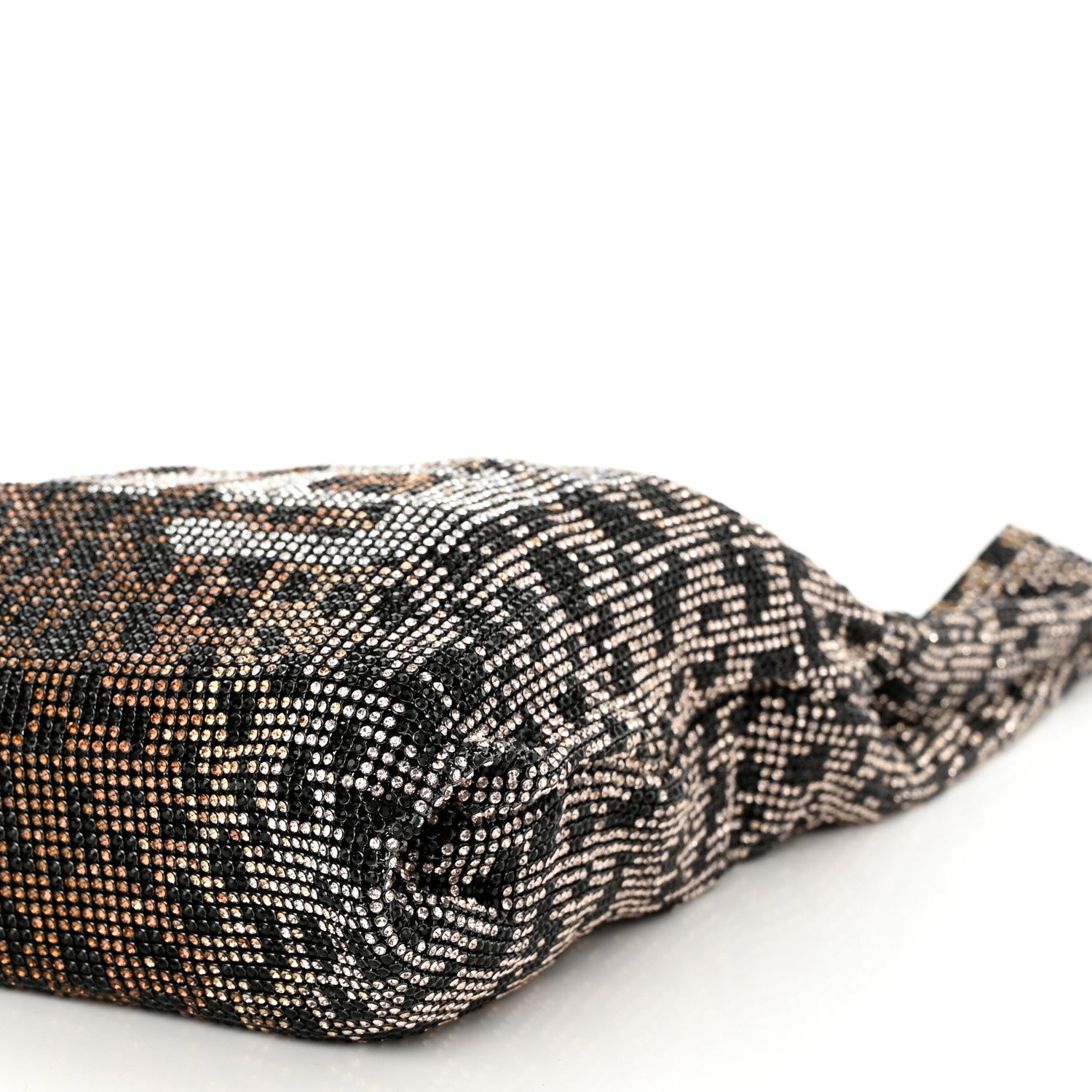 Alexander Wang Crystal Leopard Mini Wanglock Shopper Black Brown 9 of 9