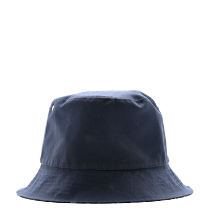 Christian Dior Polyester Cotton Oblique Teddy-D Brim Bucket Hat Blue 10 of 15