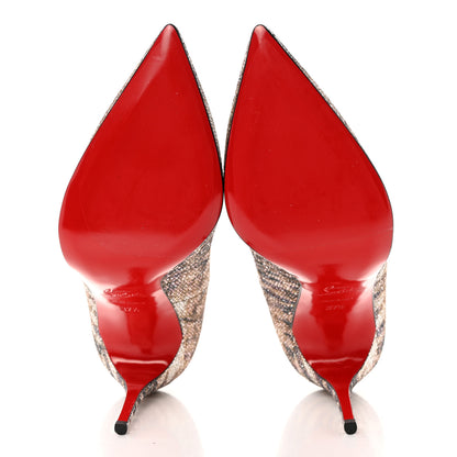 Christian Louboutin Glitter Sirene So Kate 120 Pumps 37.5 Gold 5 of 17