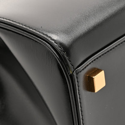 Saint Laurent Smooth Calfskin Manhattan Top Handle Black 11 of 12