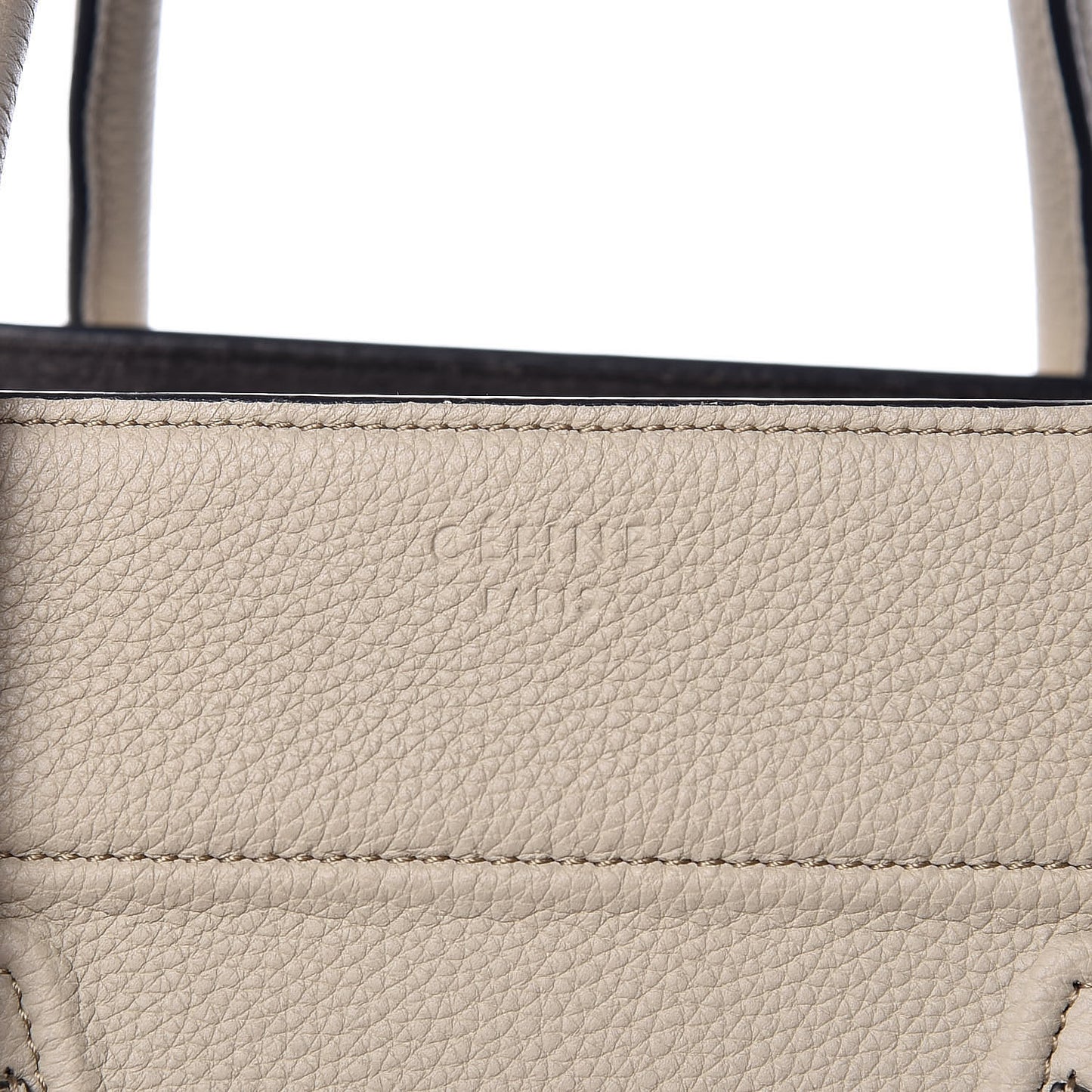 Baby Grained Calfskin Medium Phantom Luggage Quartz