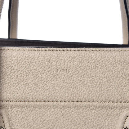 Celine Baby Grained Calfskin Medium Phantom Luggage Quartz 6 of 25