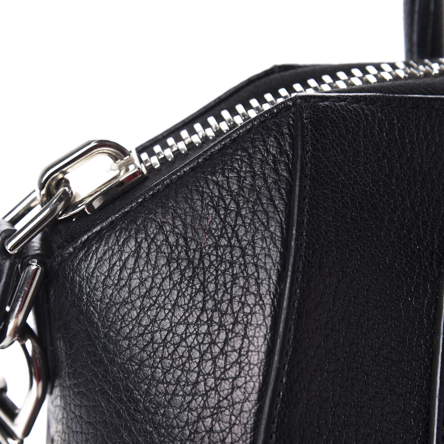 Sugar Goatskin Small Antigona Black
