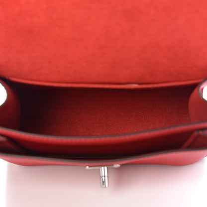 Louis Vuitton Soft Calfskin Mylockme Chain Bag BB Rubis 5 of 10