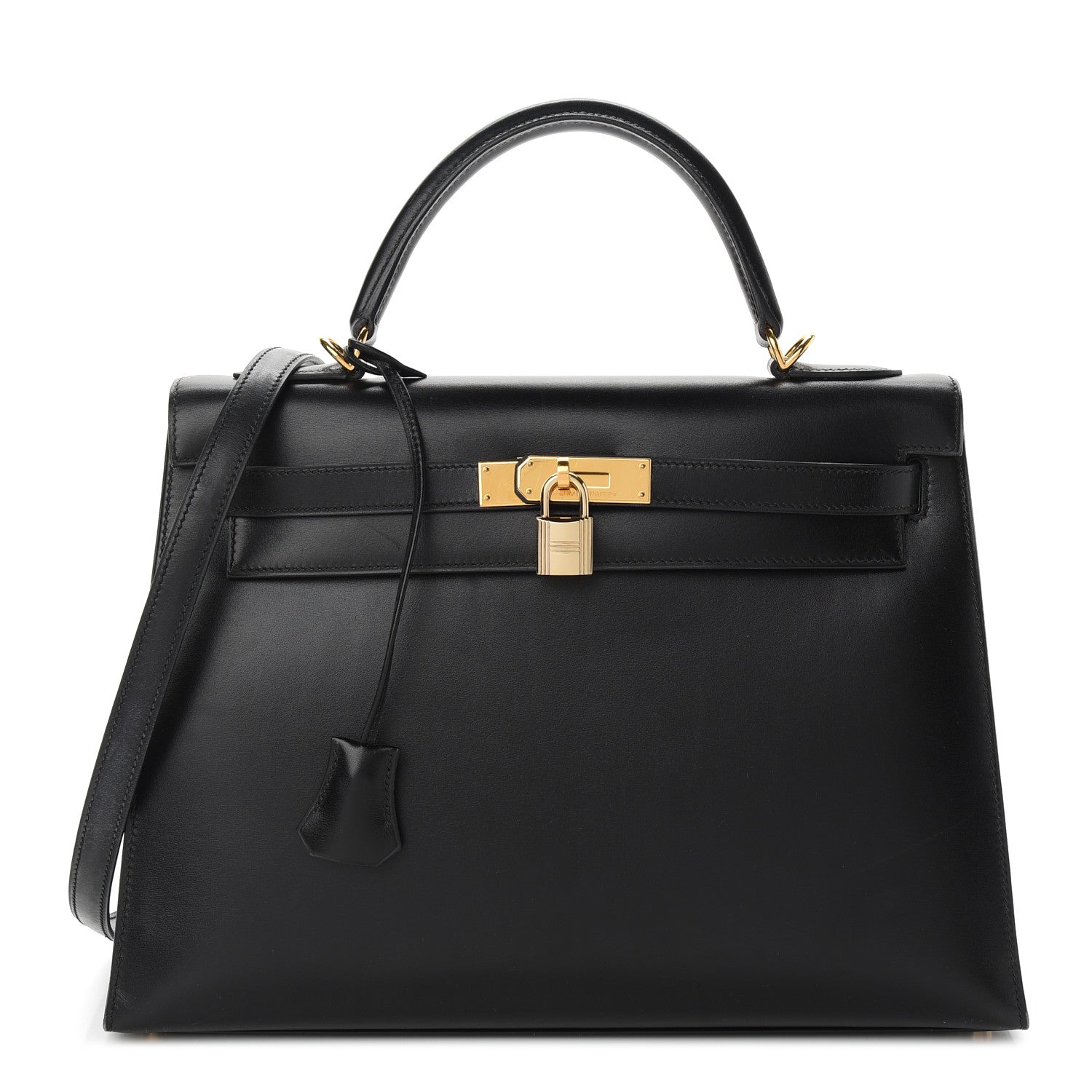 Hermes Box Kelly Sellier 32 Black 1 of 10