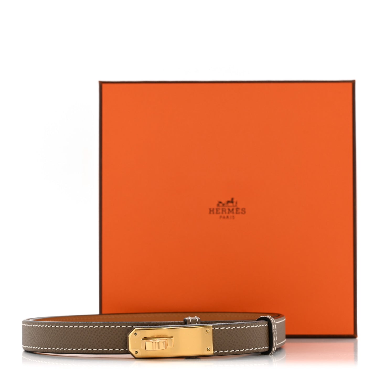 Epsom Kelly Belt Etoupe