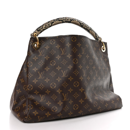 Louis Vuitton Snakeskin Monogram Artsy MM 3 of 9