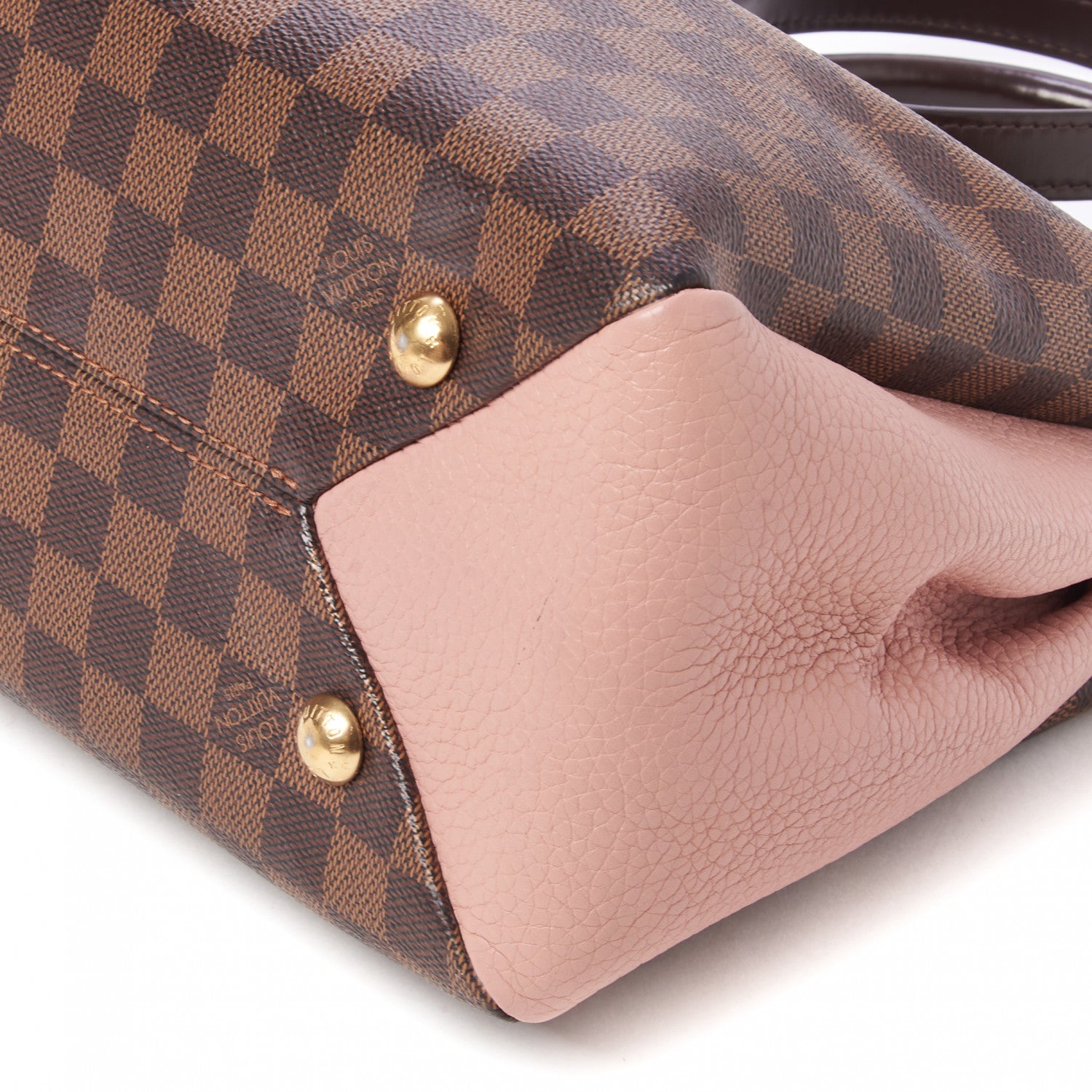 Louis Vuitton Damier Ebene Cuir Taurillon Brittany Magnolia 5 of 8