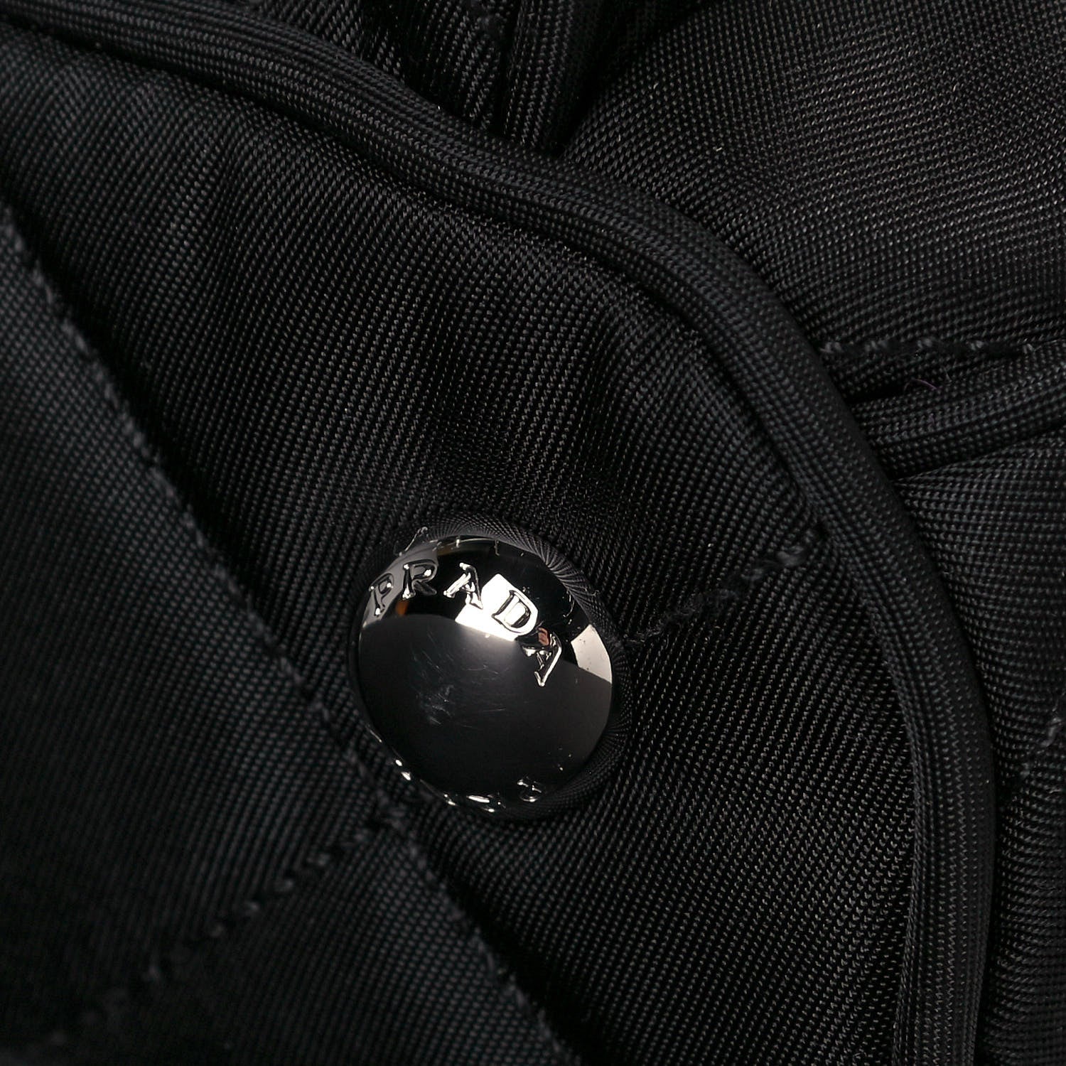 Prada Nylon Tessuto Impuntu Quilted Backpack Black 14 of 14