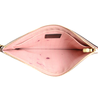 Louis Vuitton Damier Ebene Neo Neverfull MM Rose Ballerine 20 of 31