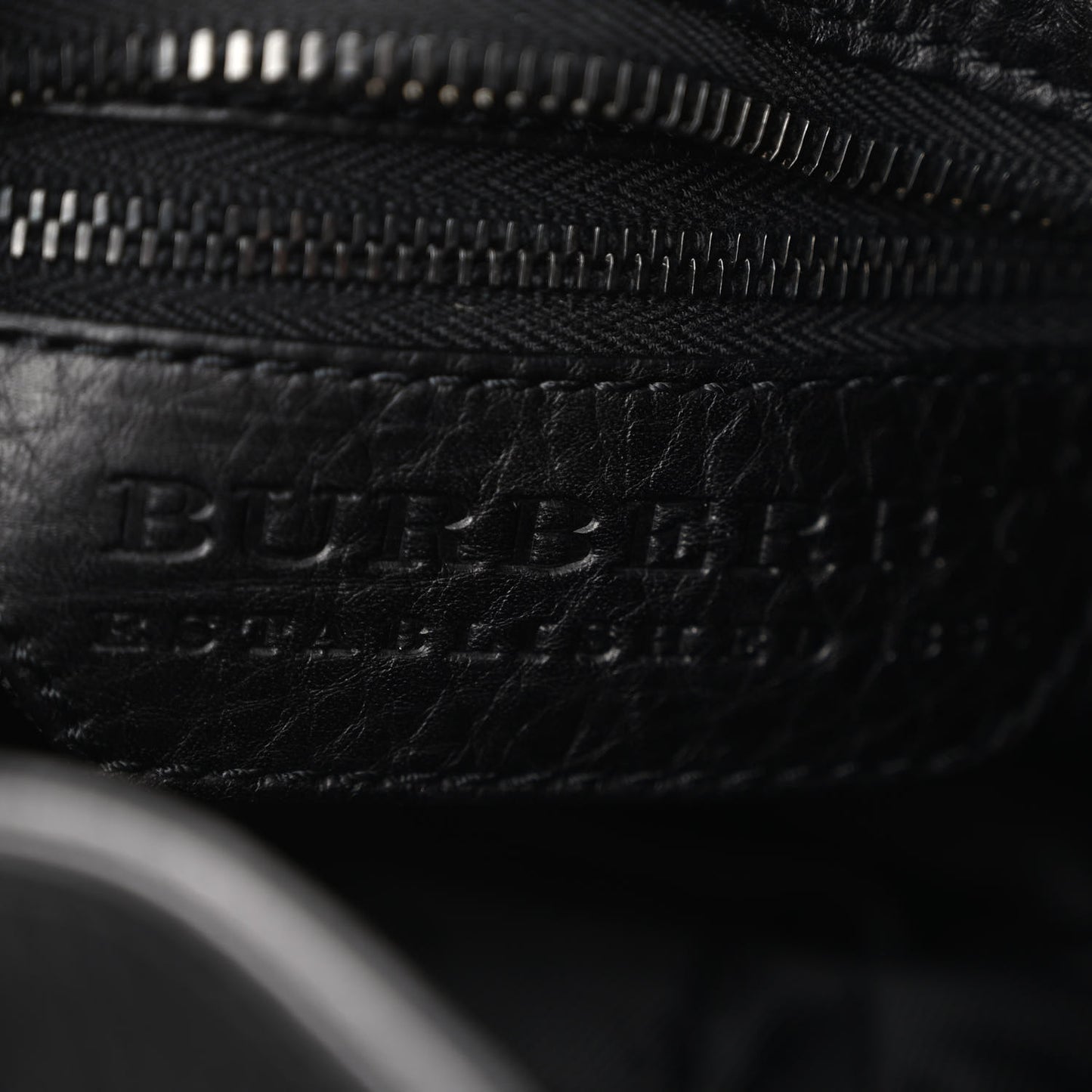Calfskin Mason Warrior Studded Hobo Black