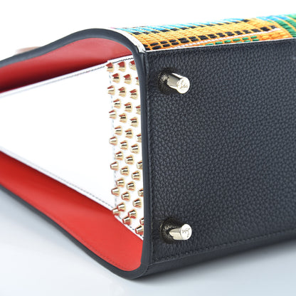 Christian Louboutin Calfskin Patent Woven Medium Paloma Multicolor 10 of 12