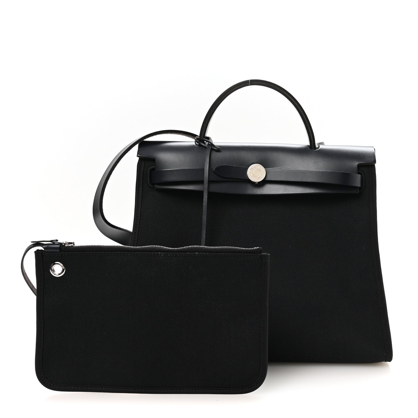 Military Toile Vache Hunter Herbag Zip PM 31 Black Bleu Indigo
