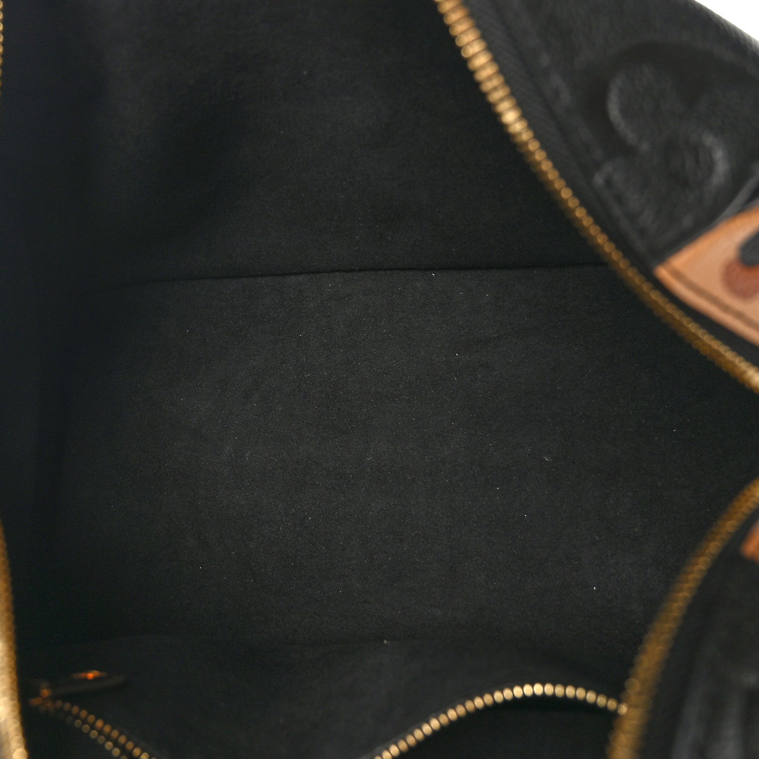Louis Vuitton Empreinte Monogram Giant Wild At Heart Speedy Bandouliere 25 Black 5 of 10