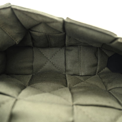 Bottega Veneta Canvas Intrecciato Padded Tech Cassette Belt Bag Crocodile 6 of 10