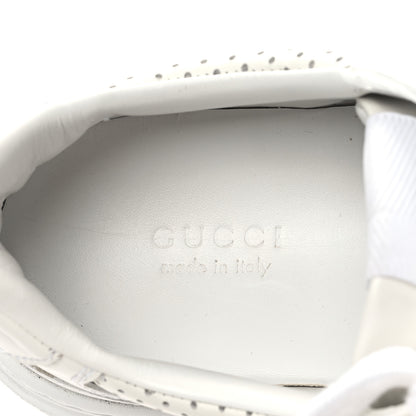Gucci Calfskin GG Tennis Embossed Perforated Womens Platform 55mm Sneakers 38 Great White 7 of 11