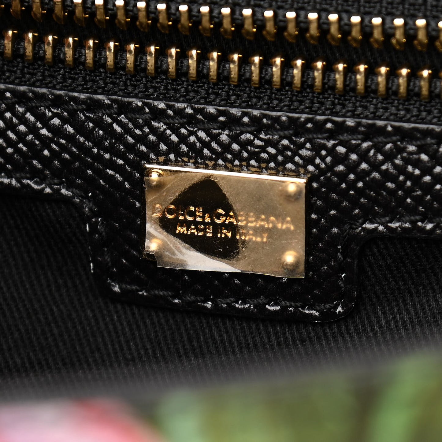 Dauphine Rose Print Medium Miss Sicily Satchel Black