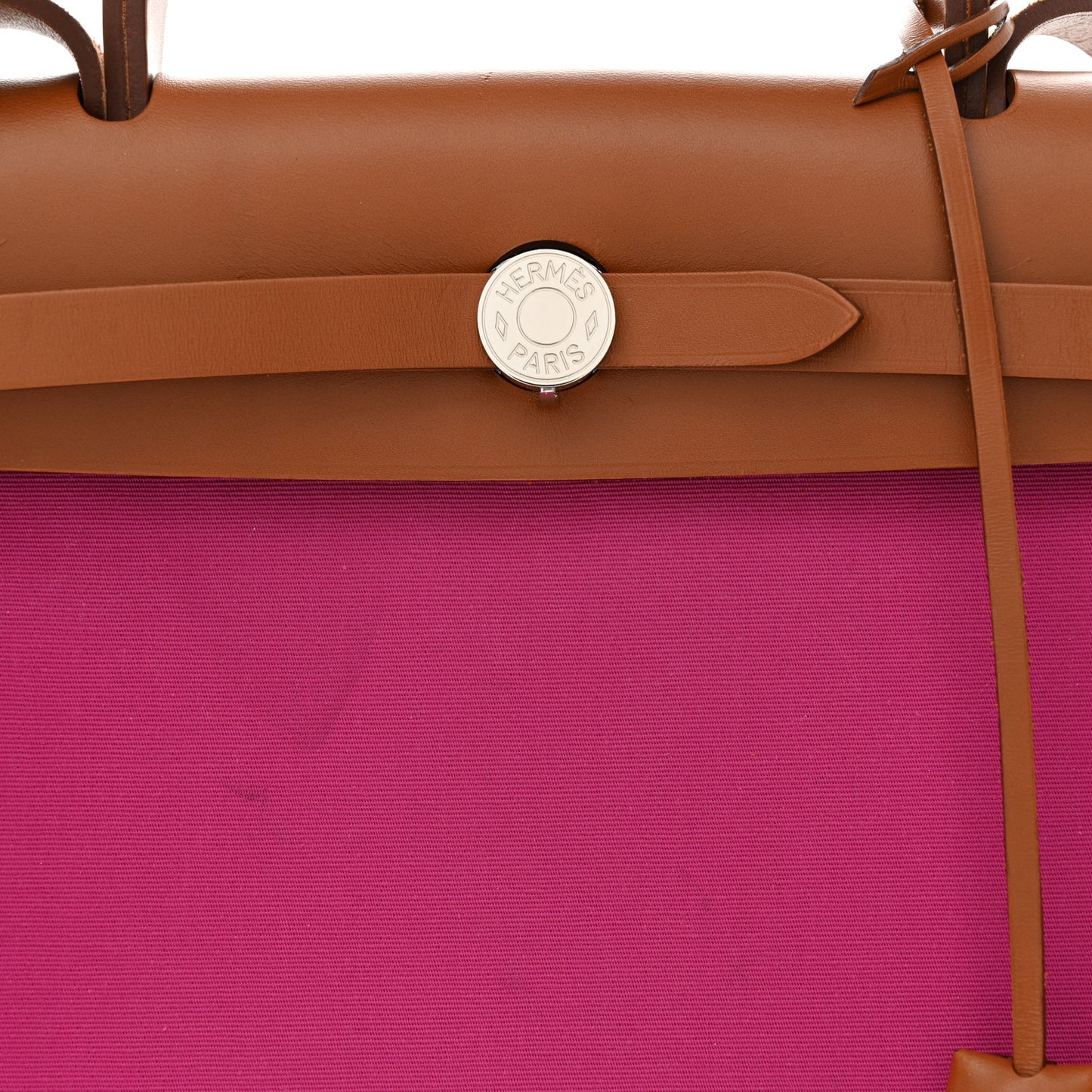 Vache Hunter Toile Herbag Zip 31 PM Magnolia Fauve