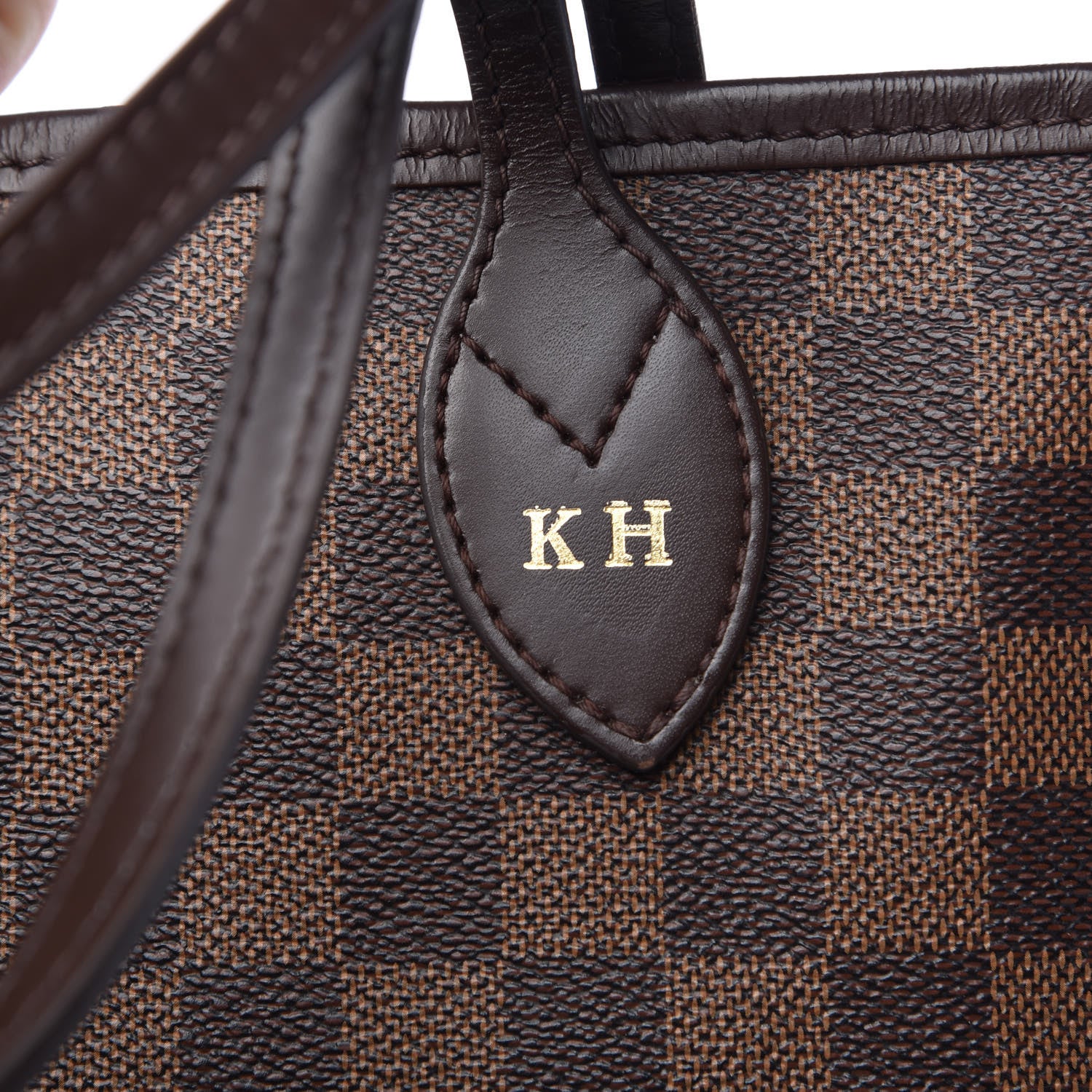 Louis Vuitton Damier Ebene Neo Neverfull MM Rose Ballerine 7 of 24