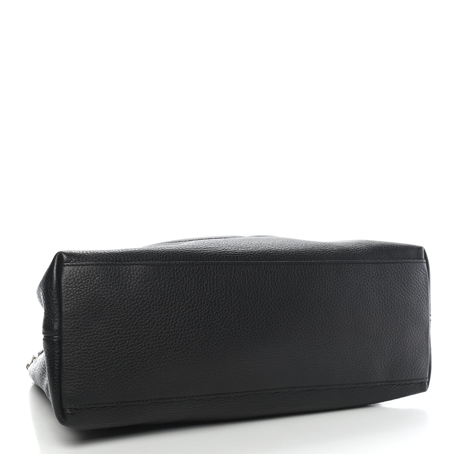 Gucci Pebbled Calfskin Medium Soho Chain Shoulder Bag Black 4 of 9