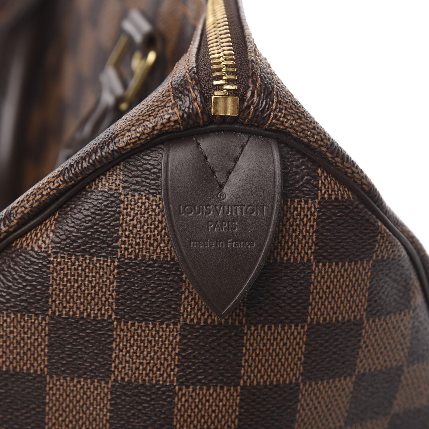 Louis Vuitton Damier Ebene Speedy 35 6 of 11