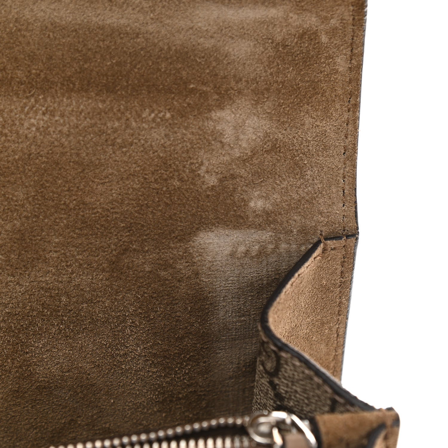 Gucci GG Supreme Monogram Medium Dionysus Shoulder Bag Taupe 11 of 17