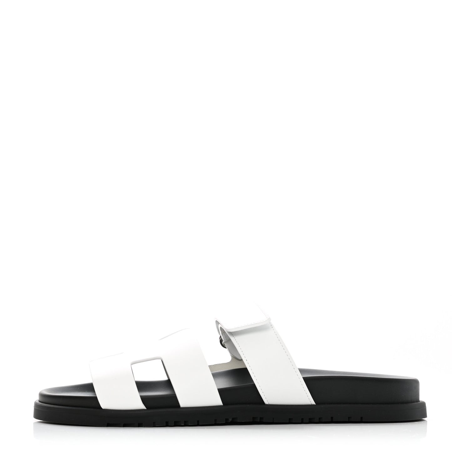 Calfskin Womens Chypre Sandals 41 White