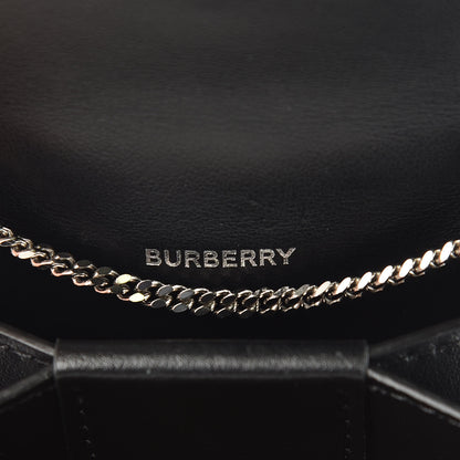 Burberry Calfskin Studded Jessie Chain Card Case Black 7 of 10