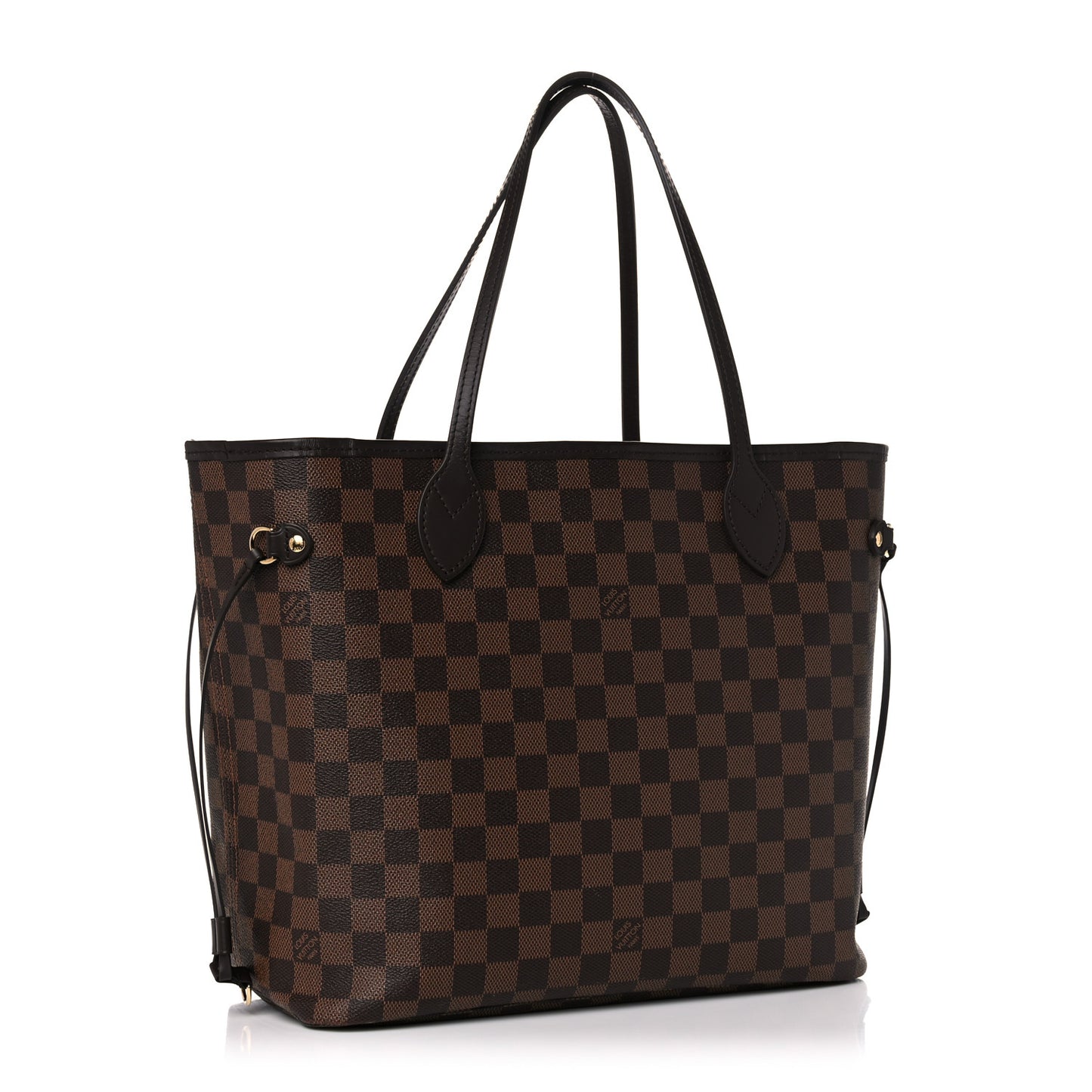 Damier Ebene Neo Neverfull MM Rose Ballerine