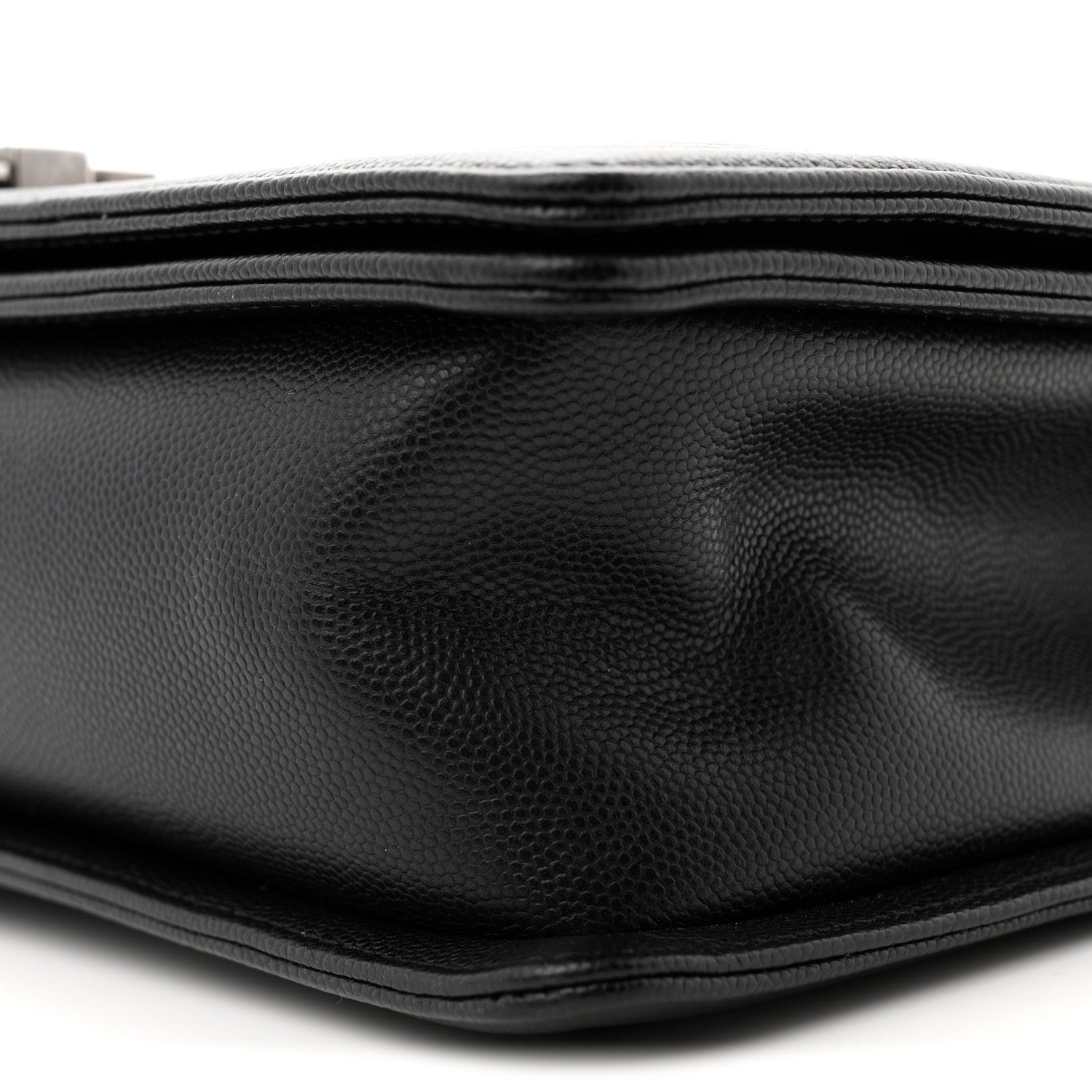 Chanel Caviar Quilted New Medium Boy Flap Black 10 of 10