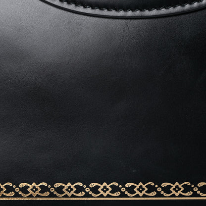 Gucci Calfskin Bamboo Medium Thiara Top Handle Bag Black 11 of 22