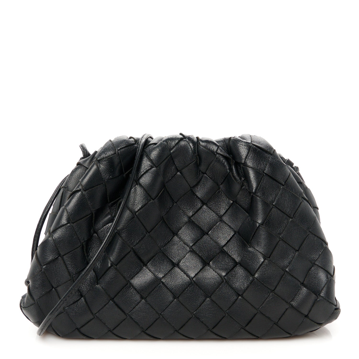 Bottega Veneta Nappa Intrecciato The Mini Pouch Black 1 of 11