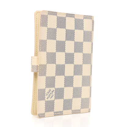 Louis Vuitton Damier Azur Small Ring Agenda Cover 2 of 5