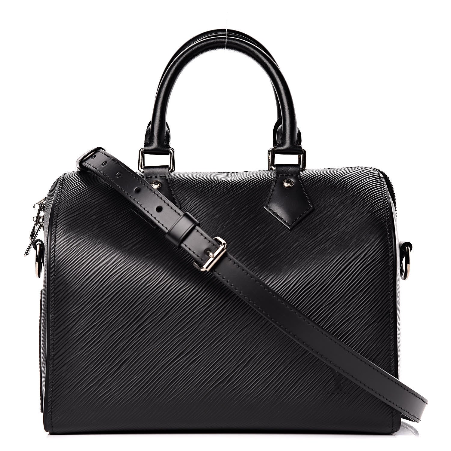 Louis Vuitton Epi Speedy Bandouliere 25 Black 1 of 11