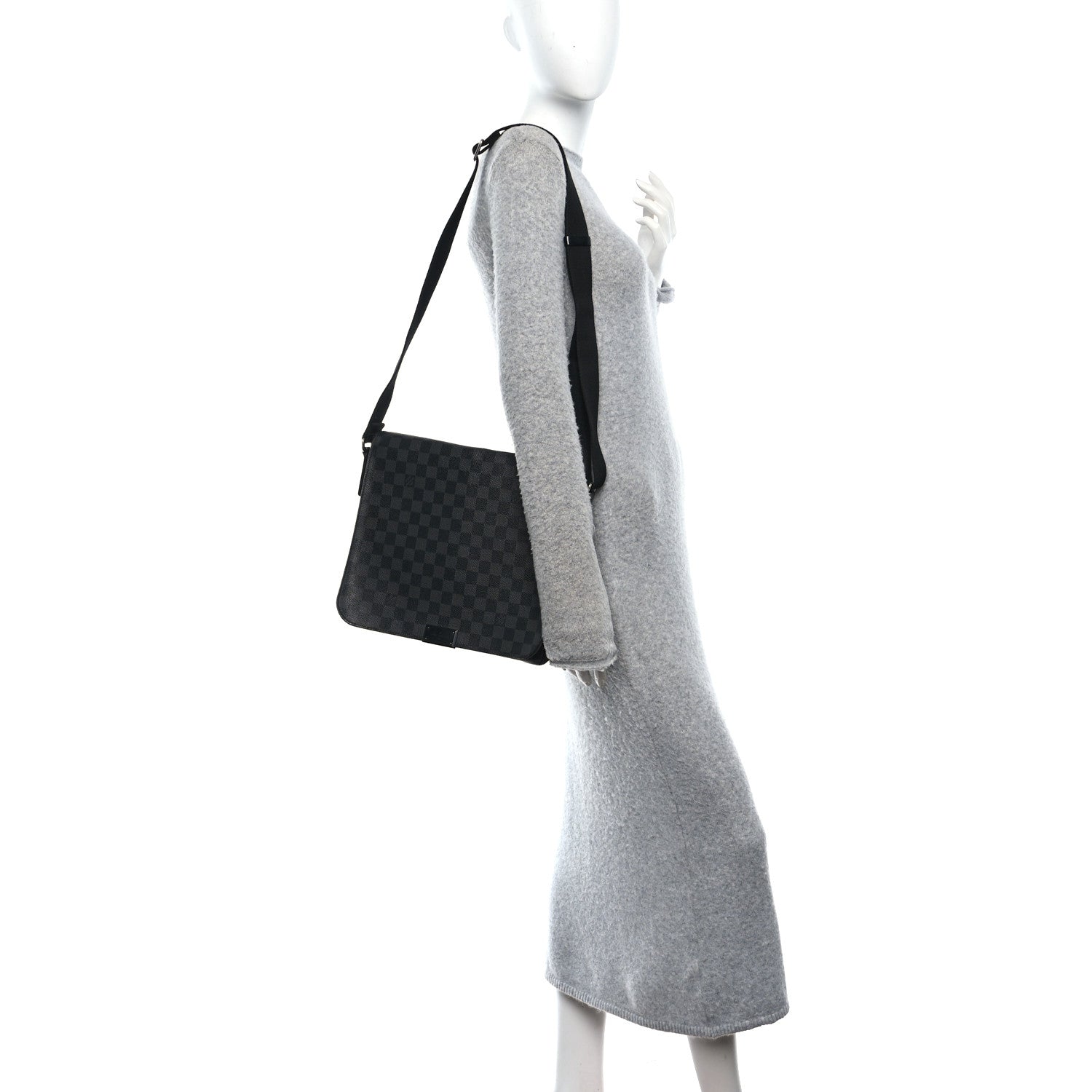 Louis Vuitton Damier Graphite District MM 2 of 10