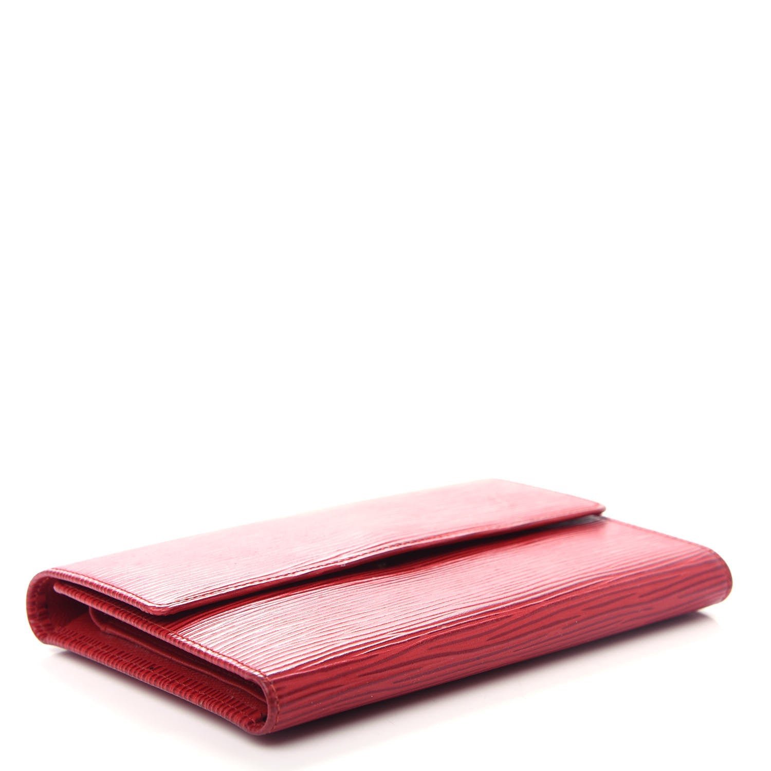 Louis Vuitton Epi Porte Tresor Etui Papiers Wallet Castillan Red 4 of 11