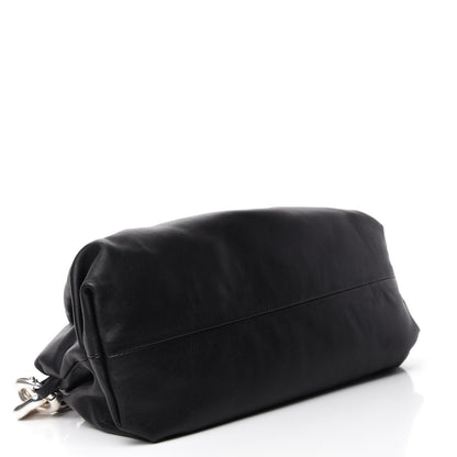 Bottega Veneta Calfskin The Pouch Chain Black 4 of 11