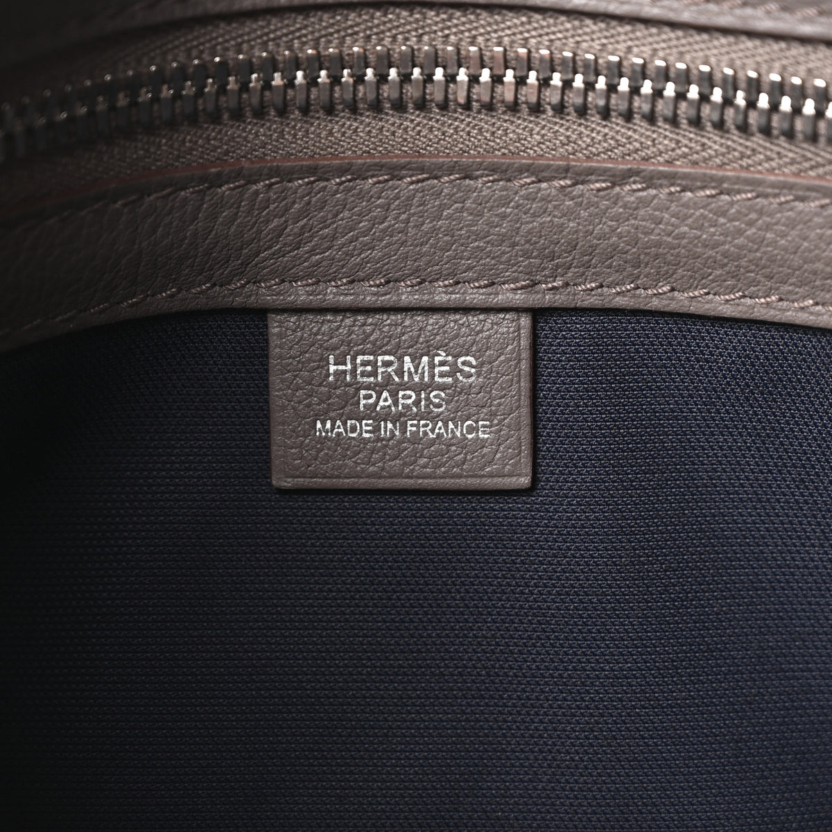 Hermes Taurillon Cristobal Cityslide Belt Bag PM Etain 5 of 9