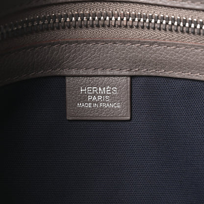Hermes Taurillon Cristobal Cityslide Belt Bag PM Etain 5 of 9