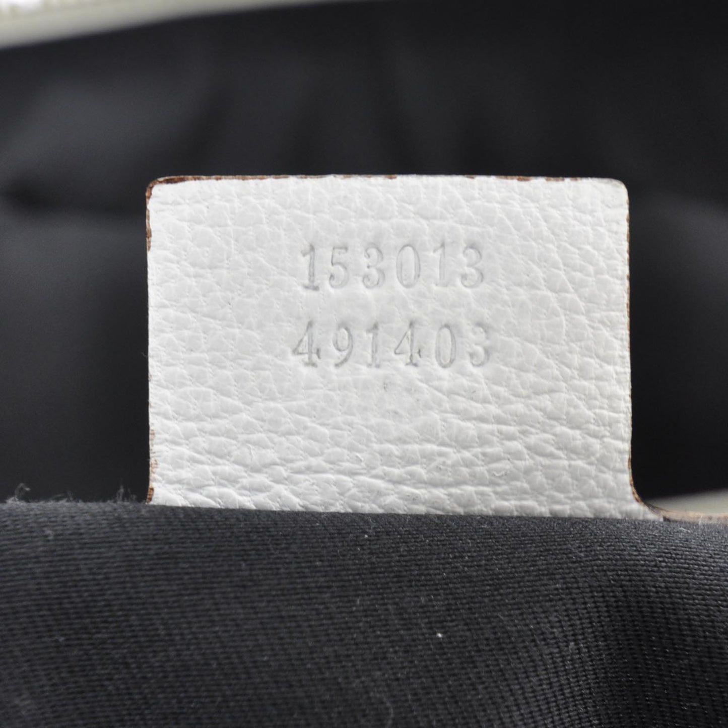 Leather Capri Bowler White
