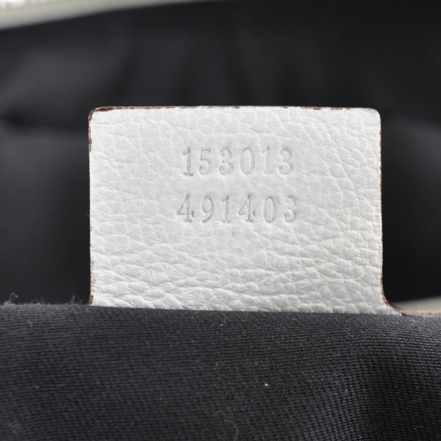 Gucci Leather Capri Bowler White 6 of 8