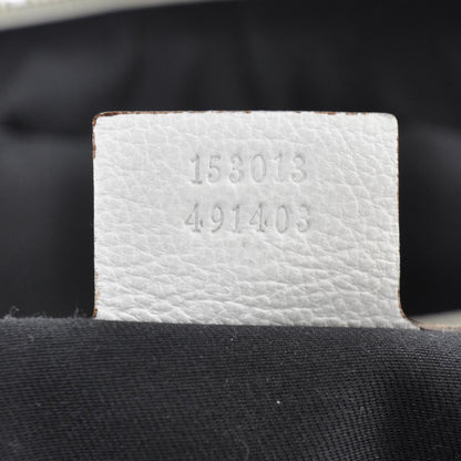 Gucci Leather Capri Bowler White 6 of 8