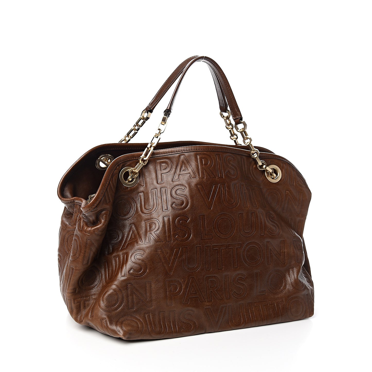Monogram Paris Souple Whisper PM Chocolate