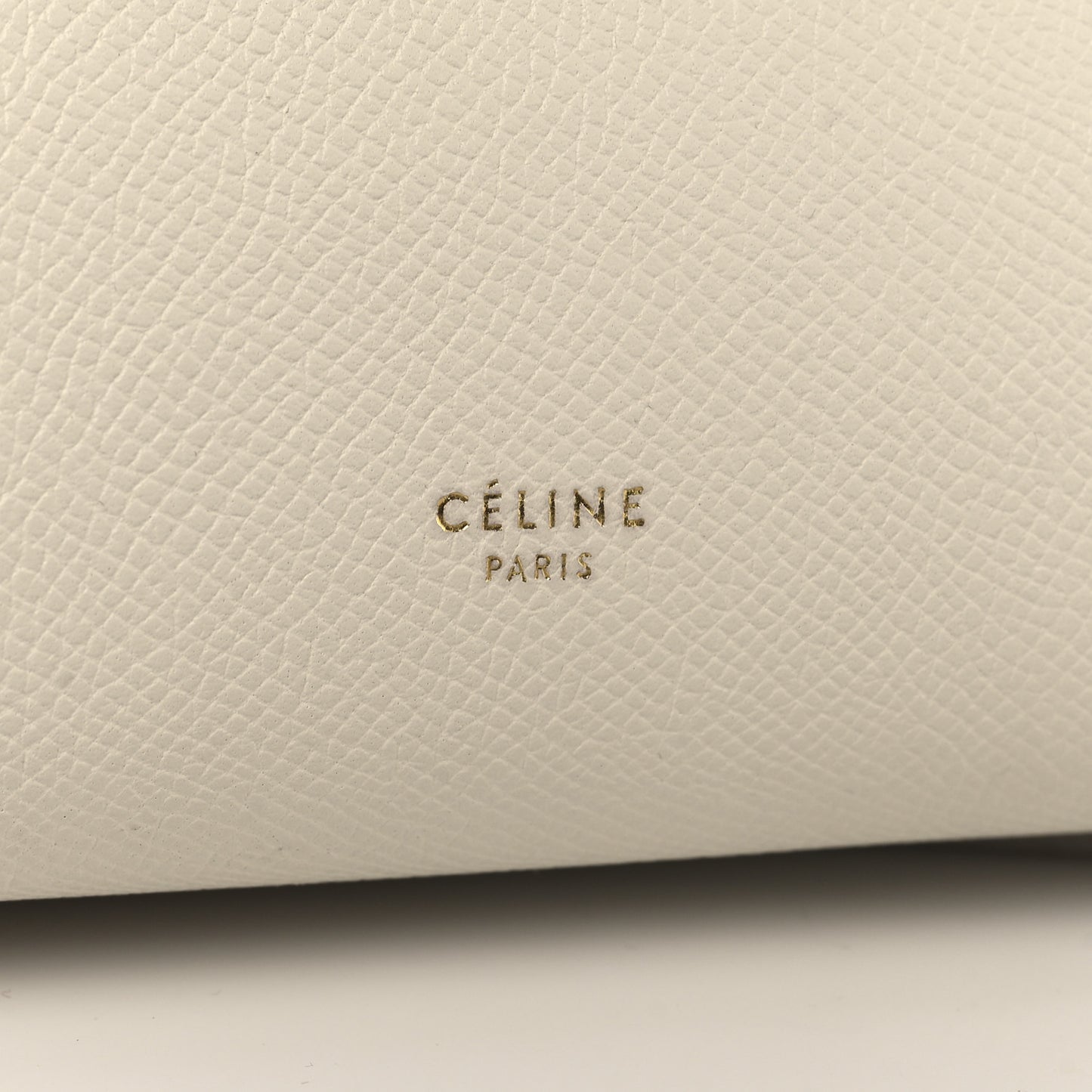 Grained Calfskin Mini Belt Bag White