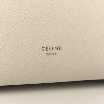 Celine Grained Calfskin Mini Belt Bag White 6 of 15