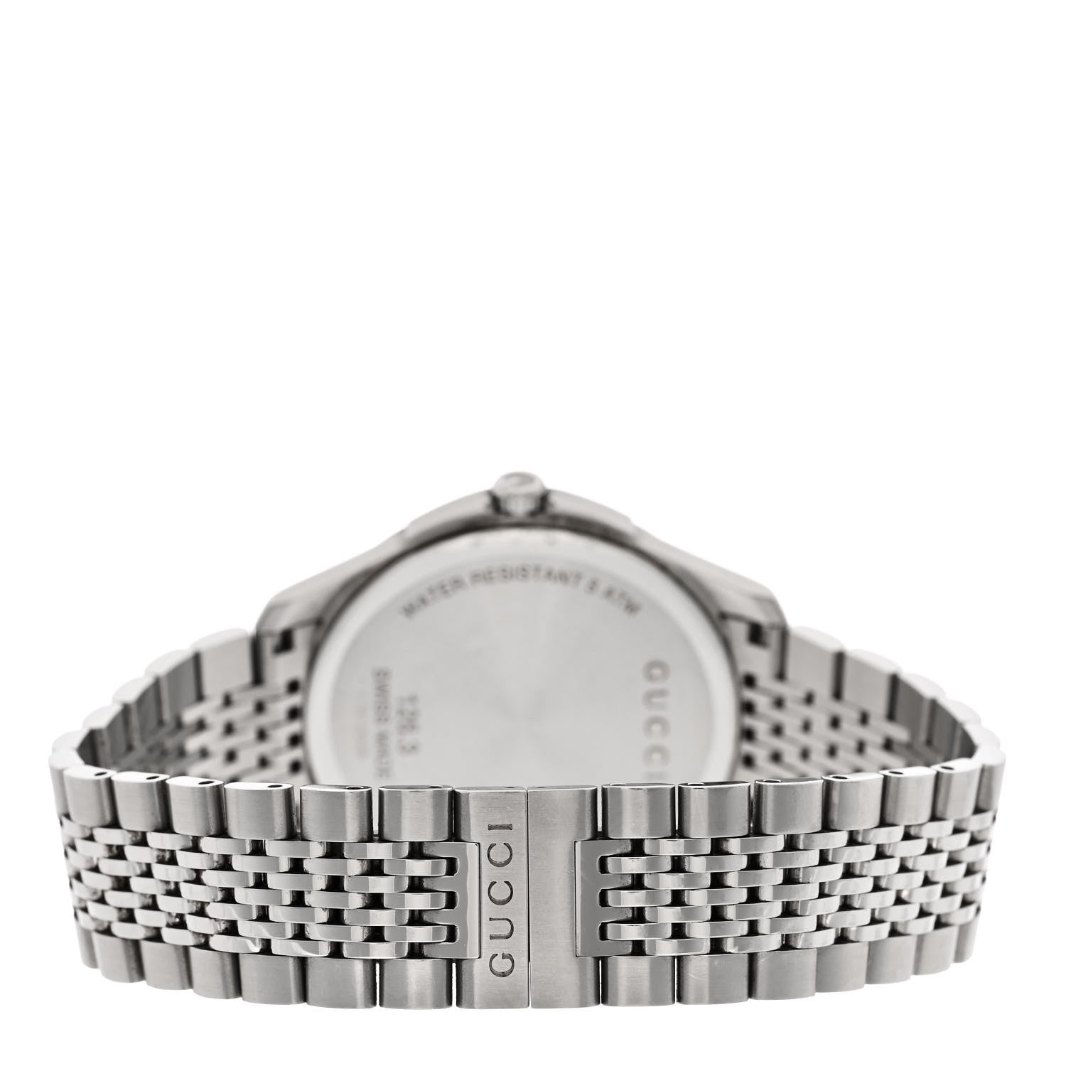 Gucci Stainless Steel 40mm G-Timeless Quartz Watch Brown 3 of 5