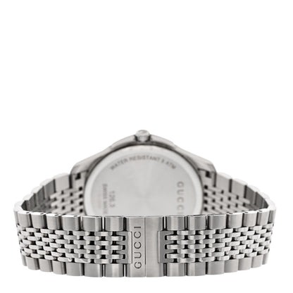 Gucci Stainless Steel 40mm G-Timeless Quartz Watch Brown 3 of 5